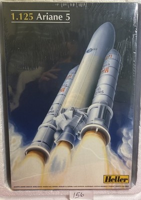 Ariane 5 - Heller  1/125 Unassembled Spacecraft Kit#80441 Sealed Kit
