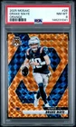 2025 PANINI MOSAIC ORANGE #28 DRAKE MAYE 105/199 PSA 8