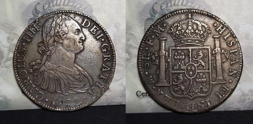 1793 Mexico 8 Reales — photo from the most recent tracked eBay sale