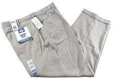 Dockers Men Comfort Khaki Pants New 38 X 30 Beige Flat Front No Wrinkle Stretch