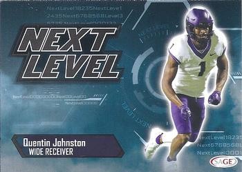 Quentin Johnston 2023 SAGE HIT #49 TCU Horned Frogs