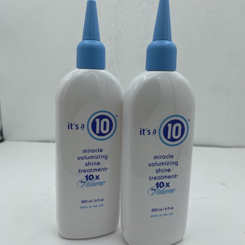 2er Pack Its A 10 Miracle Volumizing Shine Treatment 10x Volume - 6oz 2 Pack