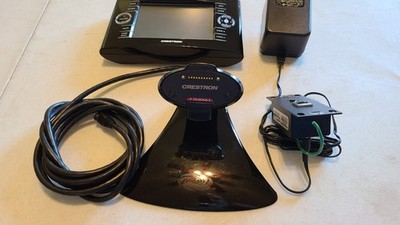 Crestron TPS6x remote touch screen package with charging cradle