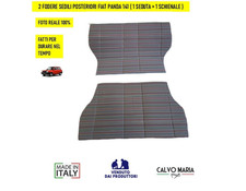 Fodere Sedili Posteriori Fiat Panda 141 86-03 Tessuto Vintage Righe Imbottite