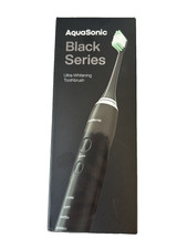 Cepillo de dientes eléctrico ultra blanqueador AquaSonic Black Series con temporizador inteligente NUEVO