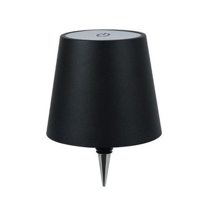 LED Table Lamp Bottle Top USB-C Dimmable 3 Way Light Colour Aluminium Black
