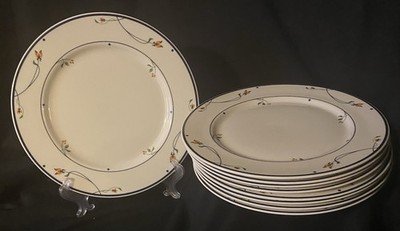  Ariana  Town & Country Fine China by Gotham (9 Bread & Butter Plates)