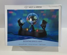 West & Arrow Rotating Disco Light