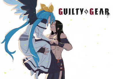 Anime guilty gear Custom Gaming Mat Desk