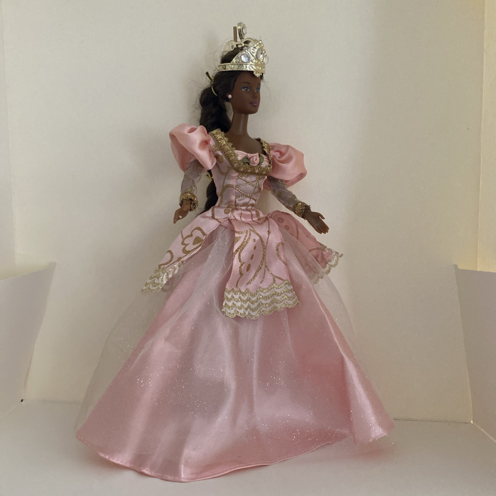Vtg Rapunzel Barbie Doll African American 1997 W&rsquo;Braid Pin