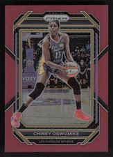 2023 Panini Prizm WNBA #127 Chiney Ogwumike Red #/199