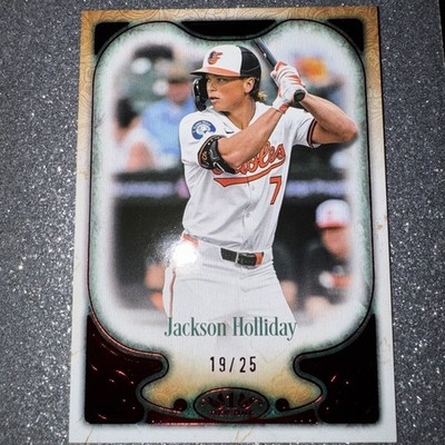 JACKSON HOLLIDAY 2026 TOPPS TIER ONE RED FOIL #31 /25 ORIOLES Q3967