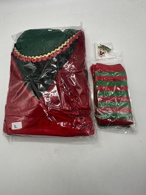 YIGMAW ELF CUSTOME WITH BROOCH SOCKS LARGE NEW