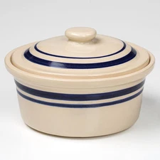Ohio Stoneware Covered Casserole Dish