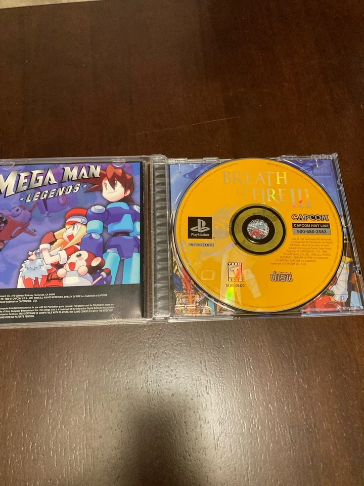 Breath of Fire III (Sony PS 1, 1998) PS1 Black Label - полный, протестирован! - Изображение 3 из 3