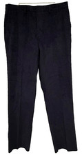 J PRESS Made in USA Vtg Wide Wale Navy Corduroy Pants Sz 38x36 Unhemmed NWOT