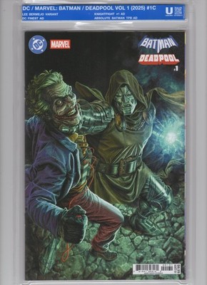DC MARVEL Comics BATMAN DEADPOOL #1 LEE BERMEJO JOKER VS DR DOOM Uncirculated