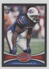 2012 Topps Black 2/57 Stephon Gilmore #154 a8r