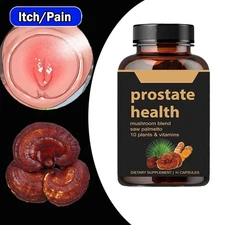 90pcs Natural Body Care Prostate Health Capsules Support for Men’s Wellness 