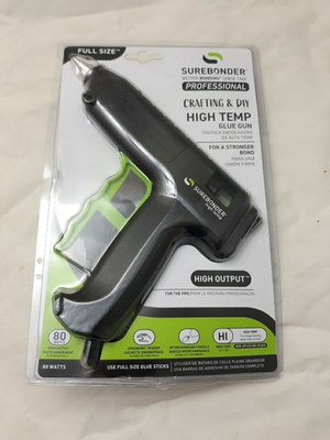 #ad HE 750W Professional Series 80 Watt Full Size High Temperature Hot Glue Gun $14.55