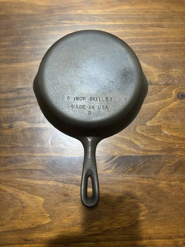 Wagner Ware Cast Iron Skillet #5 Vintage, Unmarked, Seasoned