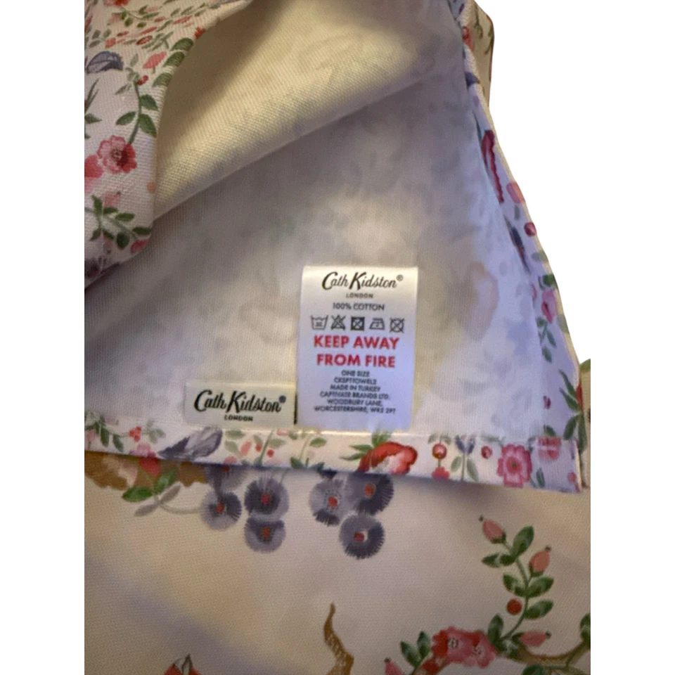 НОВЫЕ 2 комплекта чайных полотенец CATH KIDSTON LONDON Spring Birds 2 упаковки - всего 4 полотенца - Изображение 4 из 4