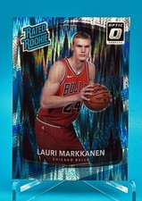 2017-18 Donruss Optic Lauri Markkanen Shock Prizm Rated Rookie Card RC #159 Mint. rookie card picture