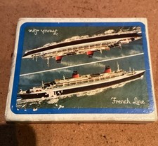 JEU DE 54 CARTES SOUVENIR DU PAQUEBOT "FRANCE"