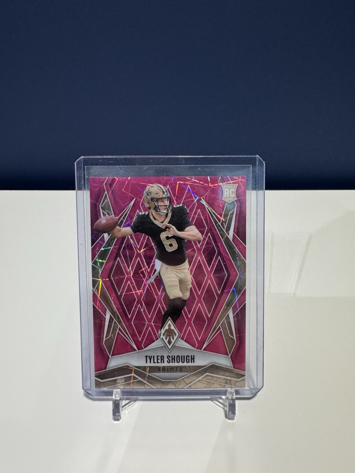 2025 Panini Phoenix Tyler Shough Rookie #169 Pink Lazer /149