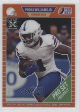 2021 Leaf Pro Set Metal Orange Rainbow 5/15 Pooka Williams Jr #72 no9