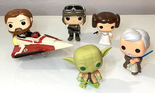Funko Pop STAR WARS Lot of 5 Figures Loose