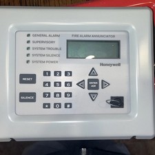 Silent Knight SK5860 Remote Annunciator With Key & Surface Mount Trim Ring - Fire Alarm Part