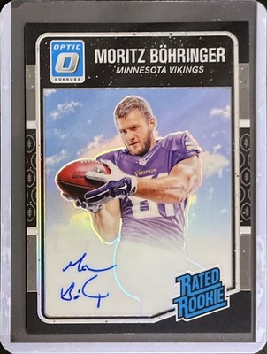 Moritz Böhringer - Auto - Rookie - 2016 Donruss Optic Football - Numbered /25
