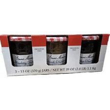 Bonne Maman Preserves Trio 3 Pack 13 oz Jars Strawberry Peach Cherry 39 oz