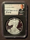 2020-W $1 SILVER AMERICAN EAGLE NGC PF70 signed Edmund C. Moy : 07974