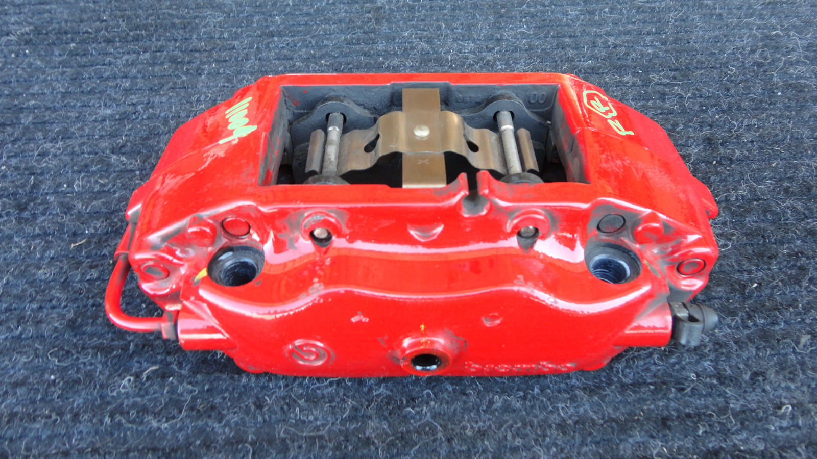 Ferrari 360, F430, Right Rear Brake Caliper, Red, Used P/N 179603 s/c 228012
