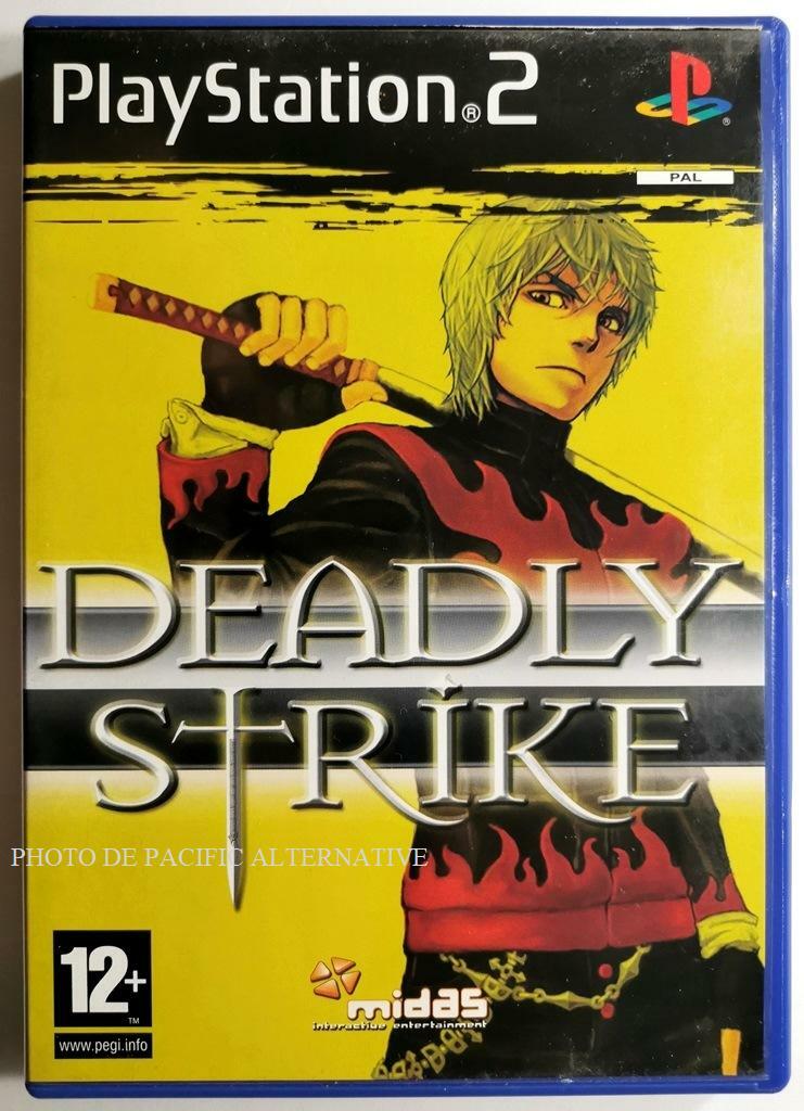 jeu DEADLY STRIKE pour playstation 2 PS2 francais game combat lutte COMPLET