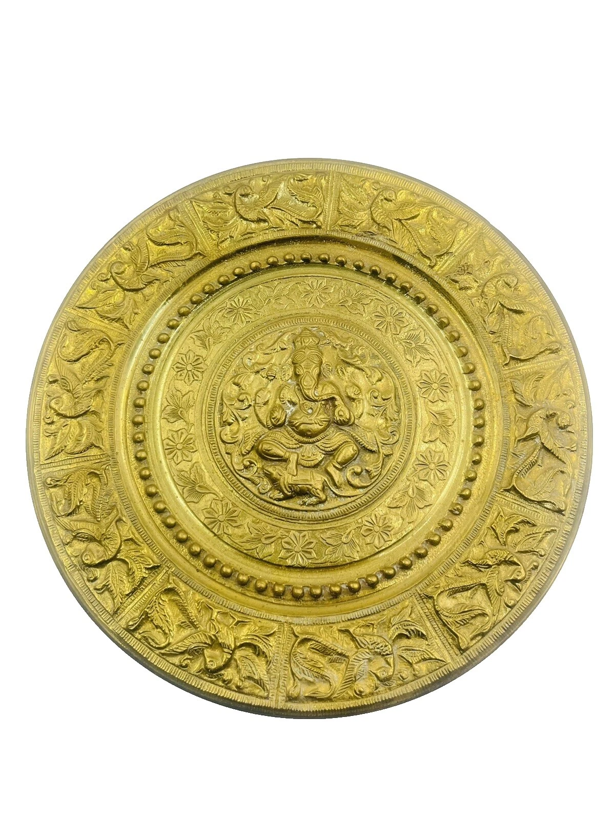 Brass Antique Original Plate Antiques