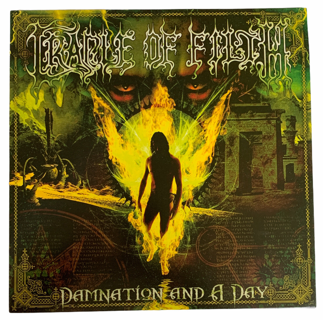 Cradle Of Filth ‎Damnation And A Day Record Album Vinyl Sony