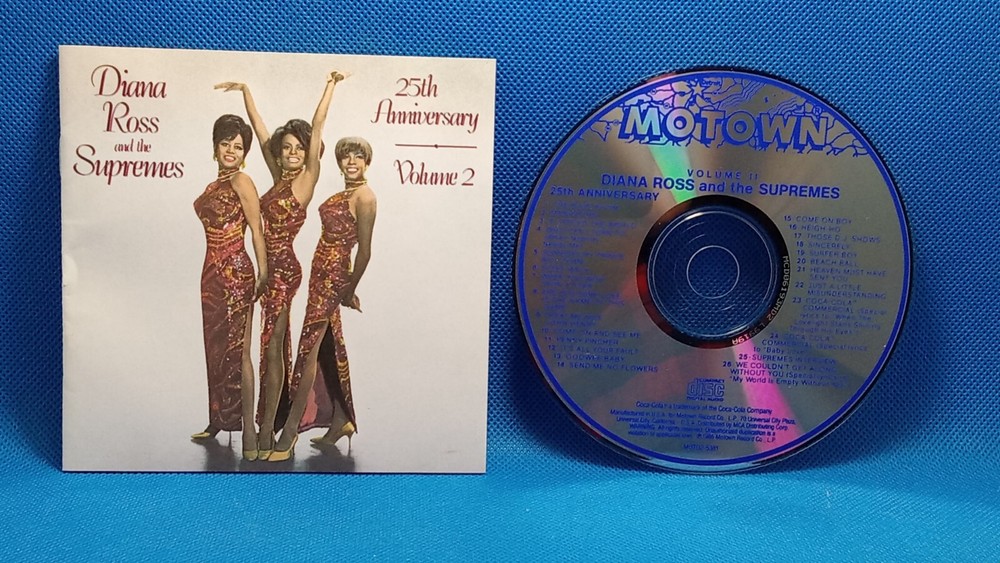 Diana Ross & The Supremes 25th Anniversary Vol 2 CD 1986