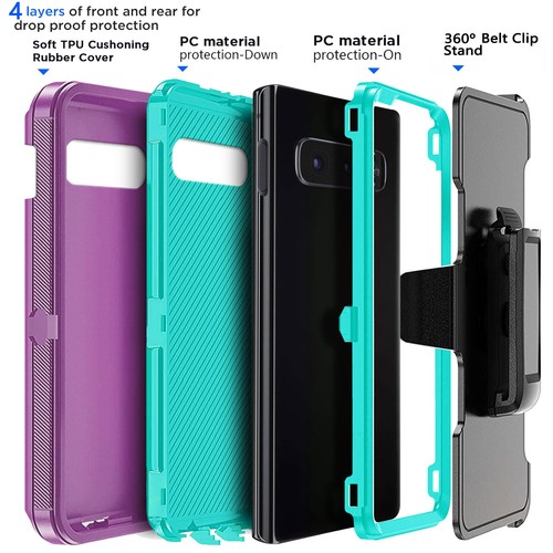 Für Samsung Galaxy S10/S10e/S10+ robuste Handyhülle/Clip Holster - Bild 43 von 69