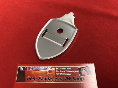 Unterlage Frontemblem VW Käfer -7/62 Emblem Wolfsburgwappen Haubenemblem (0411)