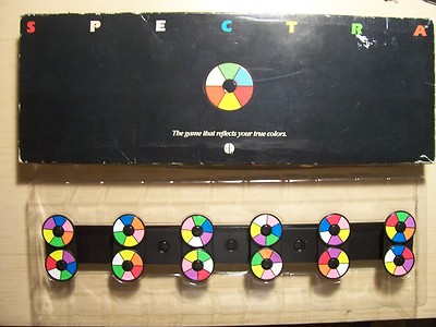 Spectra - The Game That Reflects Your True Colours 1987 Rotating Colour Discs