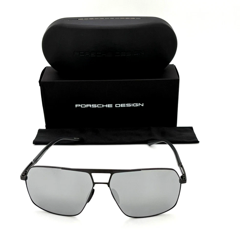 Gafas de sol PORSCHE DESIGN P8930 745 negro/gris espejo 63 mm Foto 2 de 4