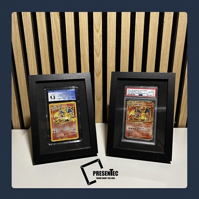 Rahmen PSA PGS CGC Pokemon Karte Case Display Sammelkarten für 1 Gradingkarte