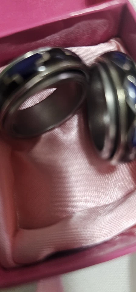 BFF Mood Ring Set Spinner In Gift Box Size Womens 7 And 8 - Image 3 of 3