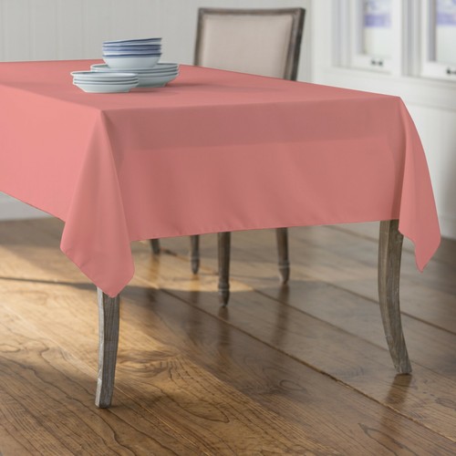 LA Linen Polyester Poplin 60 by 90-Inch Rectangular Tablecloth. Made in USA - Picture 17 of 78
