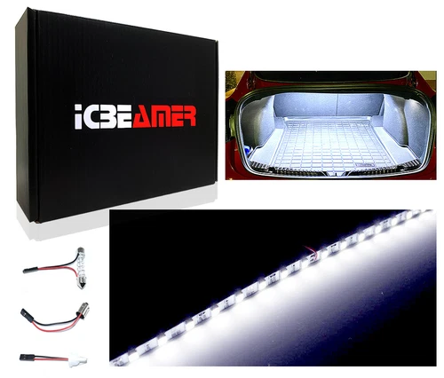 White 18 SMD Super Bright LED strip light Car Trunk Cargo Area Illumination A205