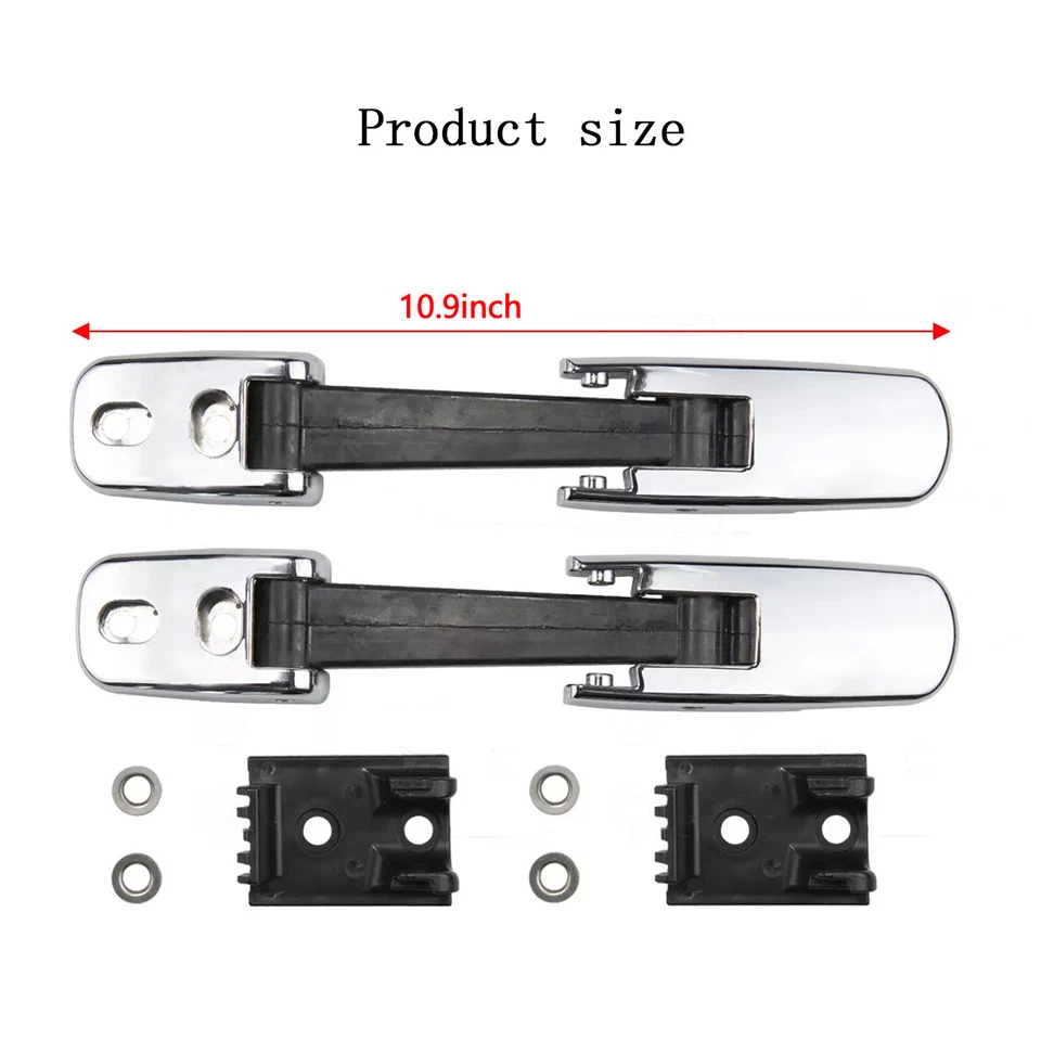 2PCS Hood Latch Kit Lh/rh For Peterbilt 325 335 337 340 348 384 386 567 569 579 - Image 3 of 4