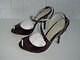 NEW CONDITION UNWORN TOPSHOP WINE ROCOCO METALLIC LEATHER SHOES SZ 6 (37) - Picture 3 of 10